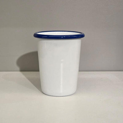 Emayra Enamel Mug 350 ml | White Cord Cobalt