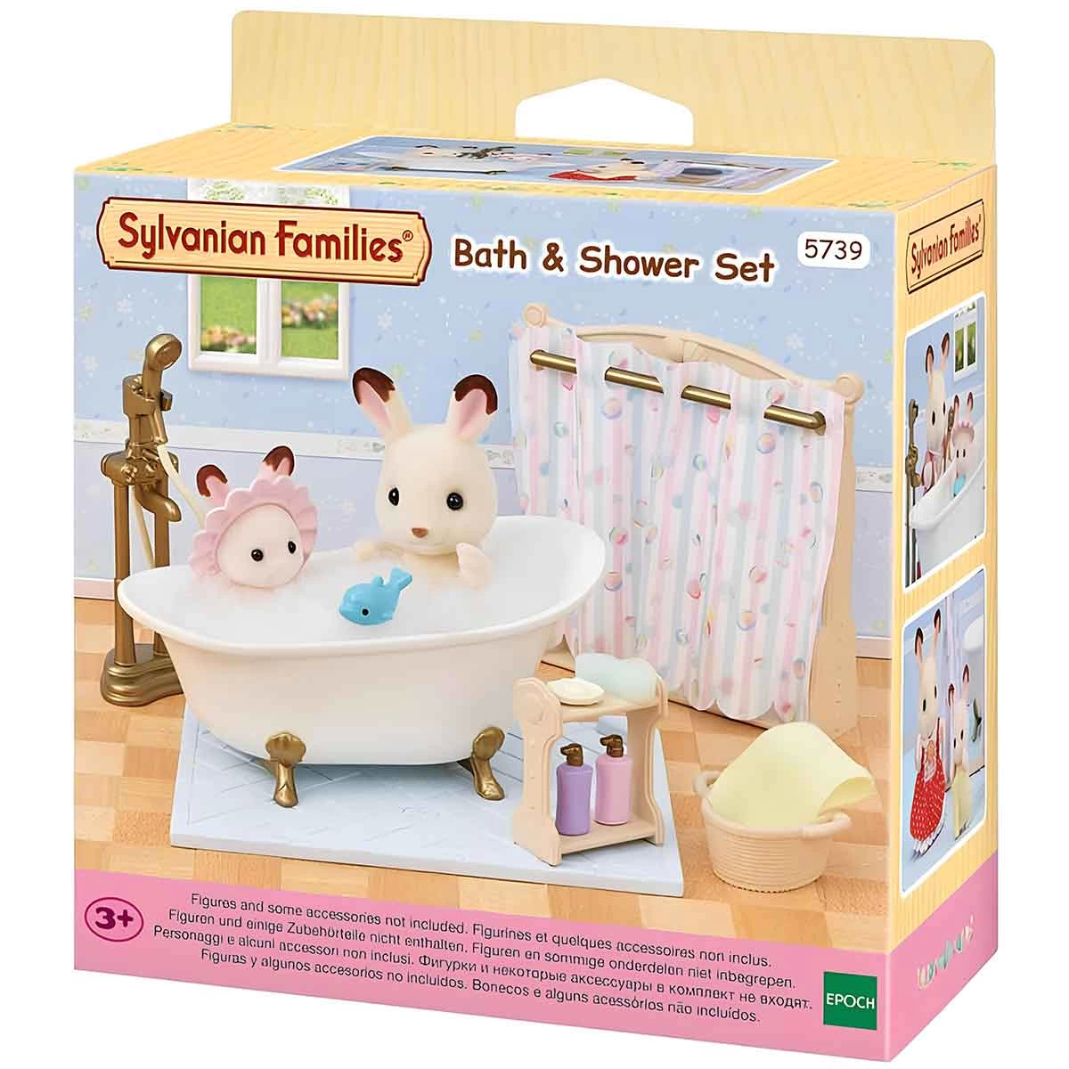 Sylvanian Families Bath and Shower Set 5739