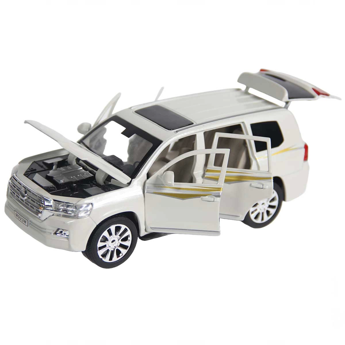 1:24 XLG Metal Sound and Light Model Car M923W-1