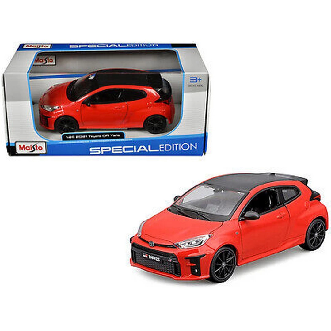 Maisto 1/24 2021 Toyota GR Yaris White 32909