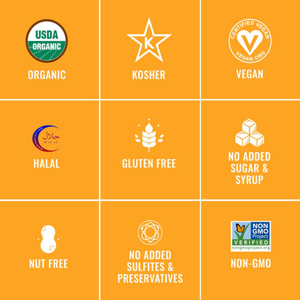 Sunny Fruit Soft Organic Turkish Dried Apricots, 2 Pound Bulk Bag | Healthy, Sweet Snack | ORGANIC, NON-GMO, VEGAN, HALAL, KOSHER, NO PRESERVATIVES, NO SUGAR ADDED