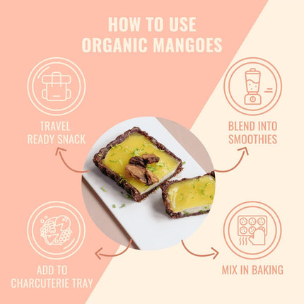 Sunny Fruit Soft Organic Dried Mangoes - 1 Pound Bulk Bag | Healthy, Sweet Snack | NON-GMO, VEGAN, HALAL, KOSHER, NO PRESERVATIVES, NO SULFIDES, NO SUGAR ADDED