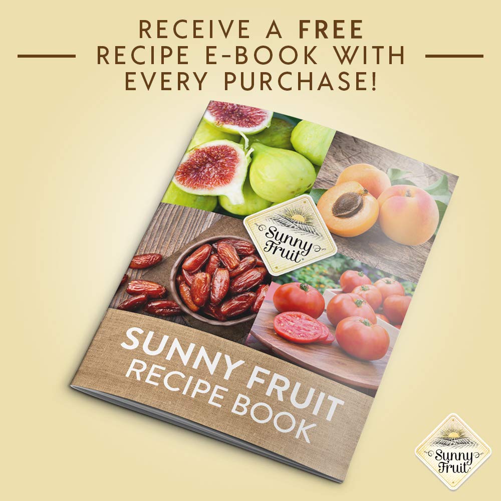 Sunny Fruit Organic Dried Fruit Assortment - Dates, Figs & Apricots Variety, 3 Bags (15 Individual Portion Packs) | ORGANIC, NON-GMO, VEGAN, HALAL, KOSHER, NO PRESERVATIVES, NO SUGAR ADDED