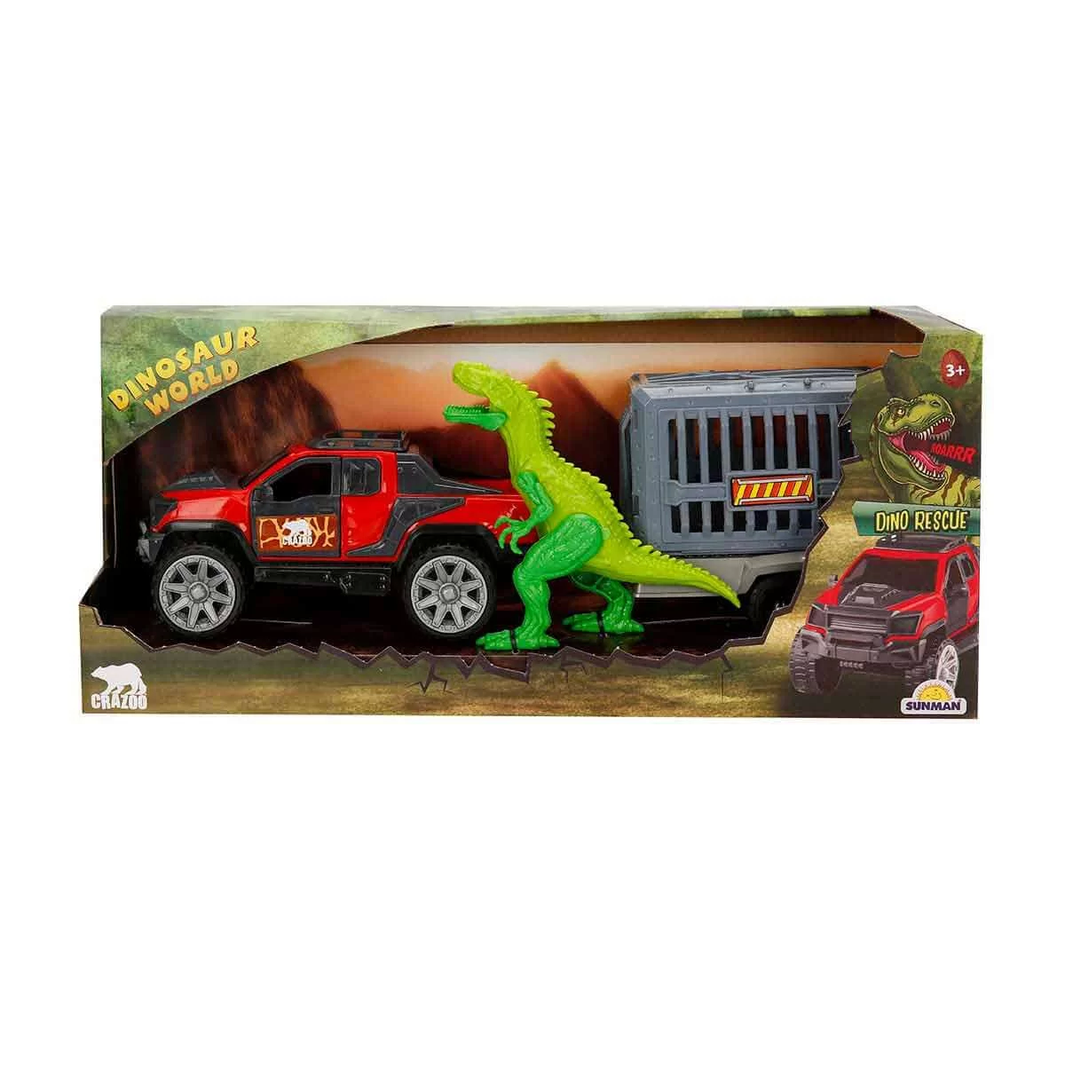 Dinosaur World Dinosaur Rescue Vehicle