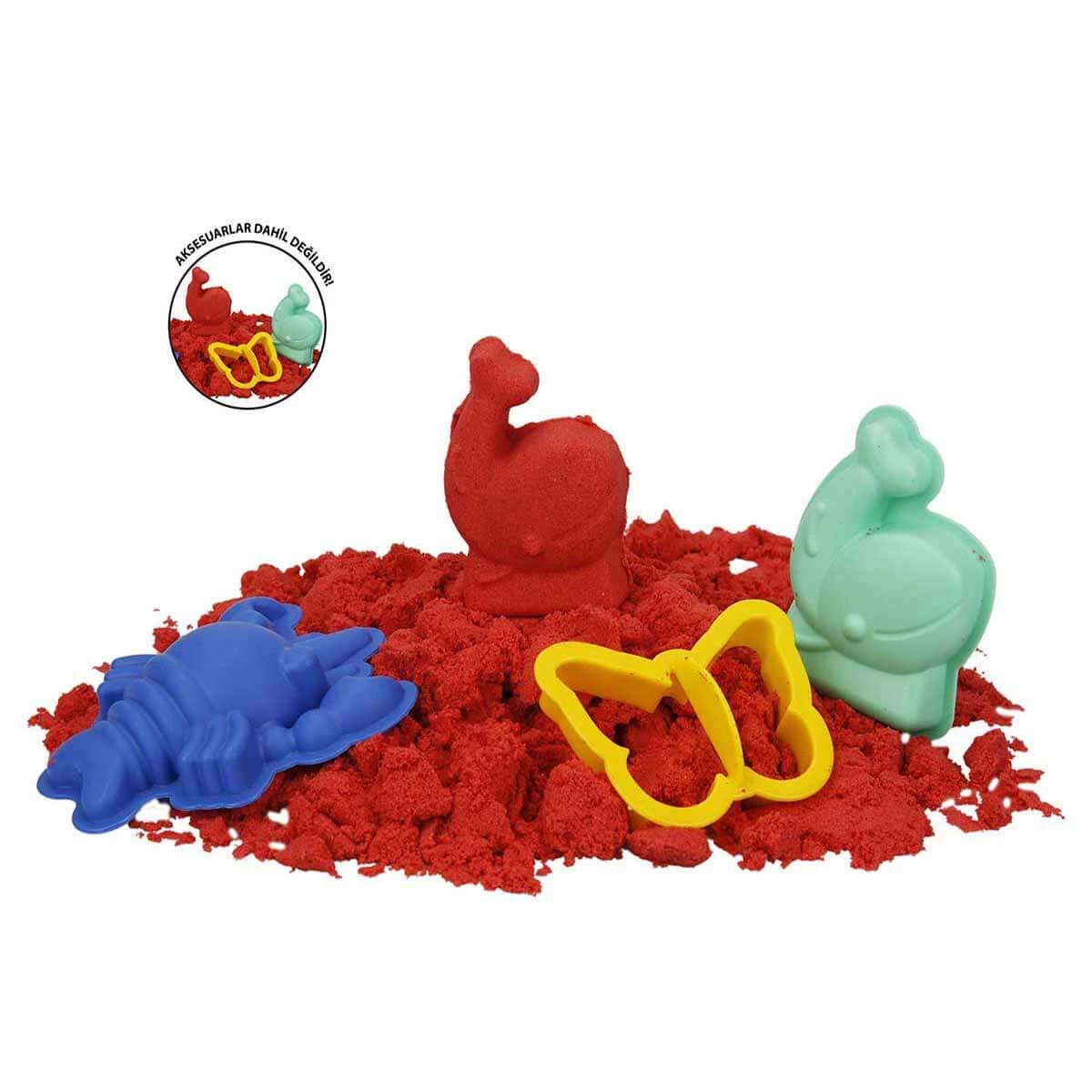 Crafy Red Kinetic Sand 500 g