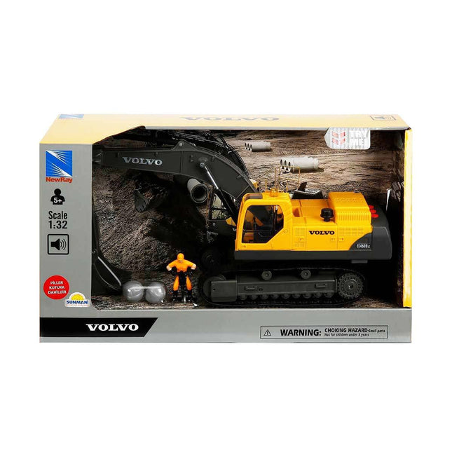 Sunman 1:32 Volvo Excavator with Sound and Lights