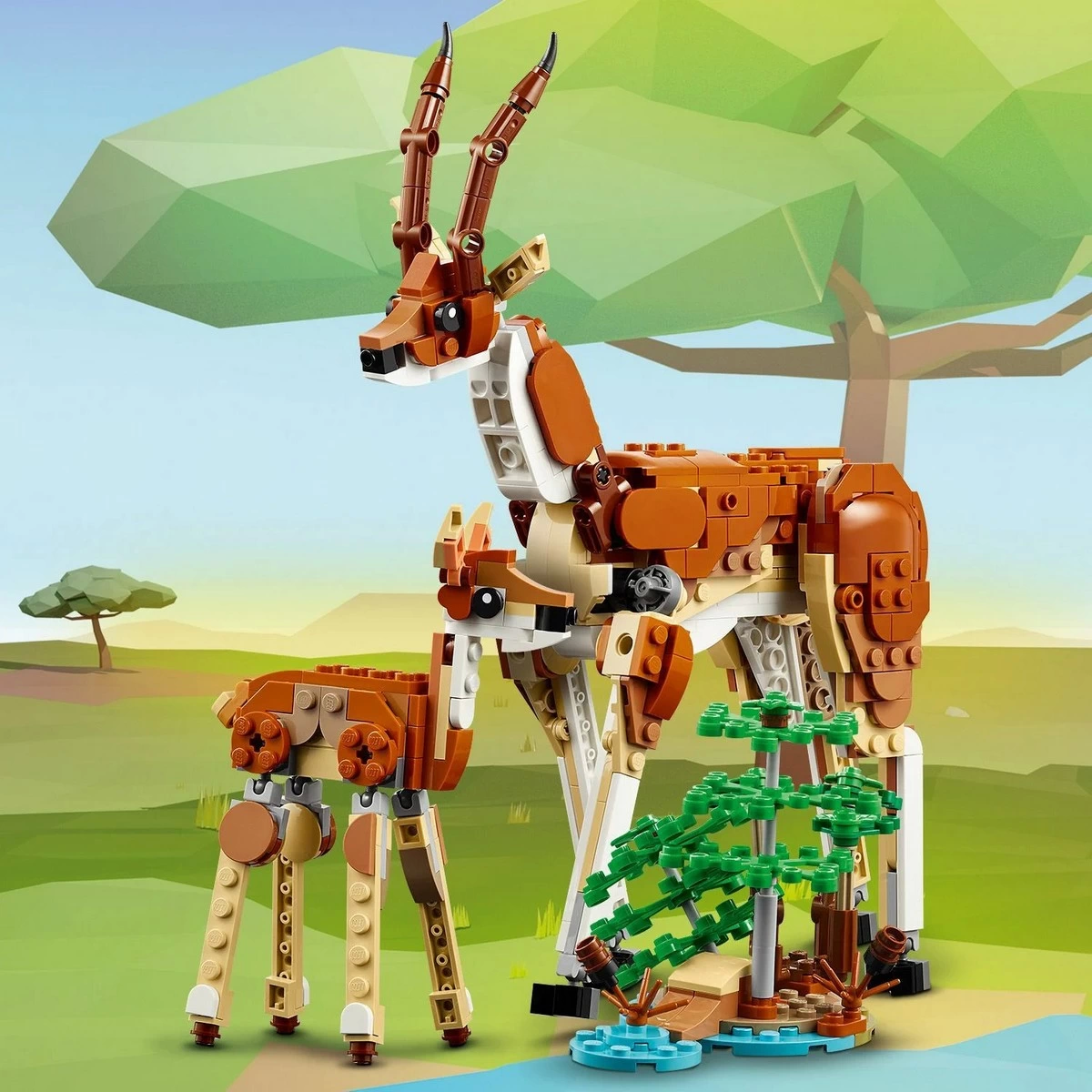 LEGO Creator Wild Safari Animals 31150