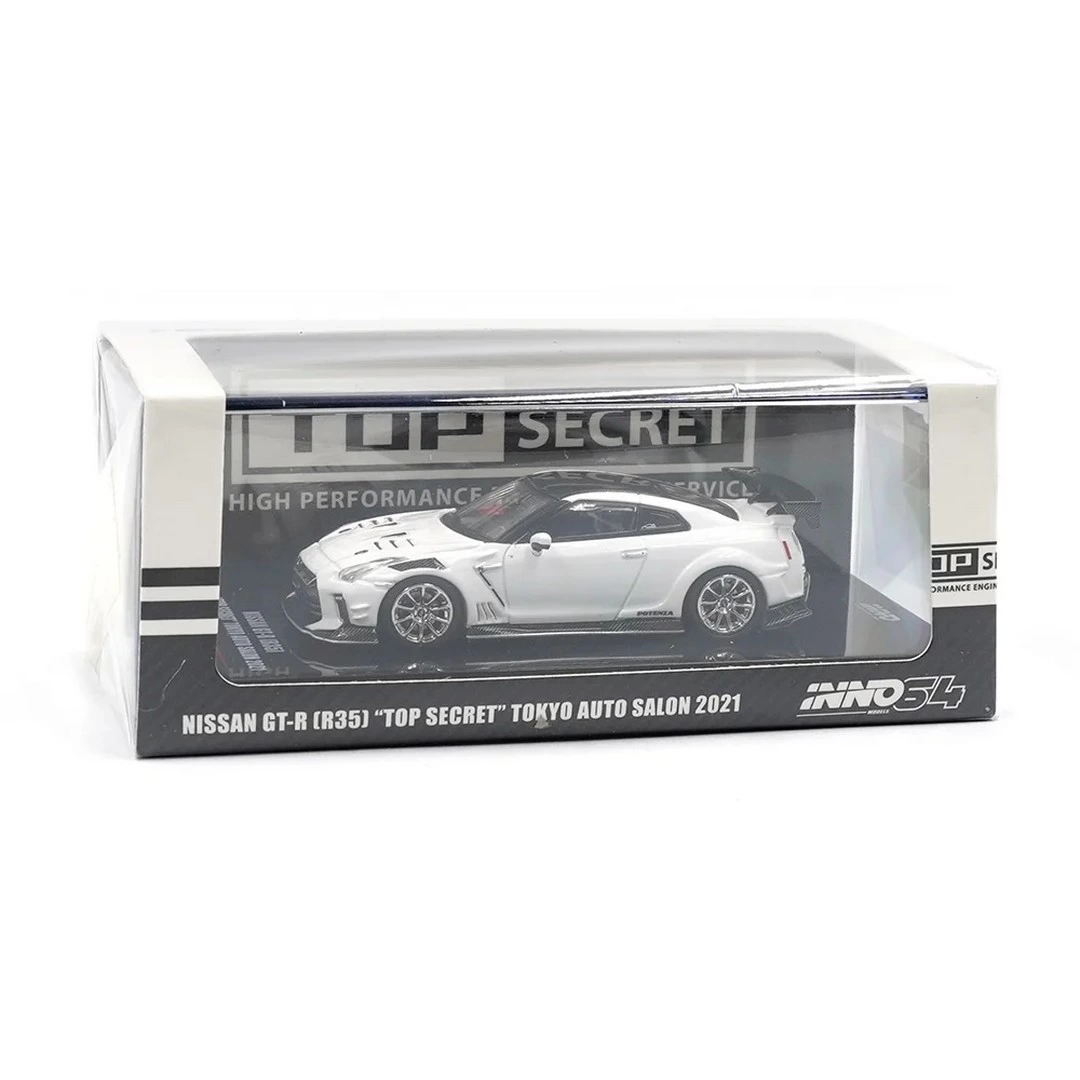 Inno 1/64 Nissan GT-R (R35) "TOP SECRET" Tokyo Auto Salon 2021