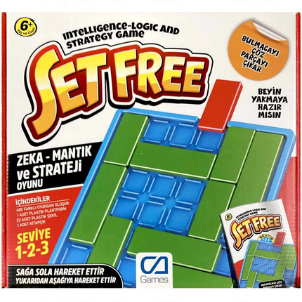 Setfree Slide Puzzle Box Game