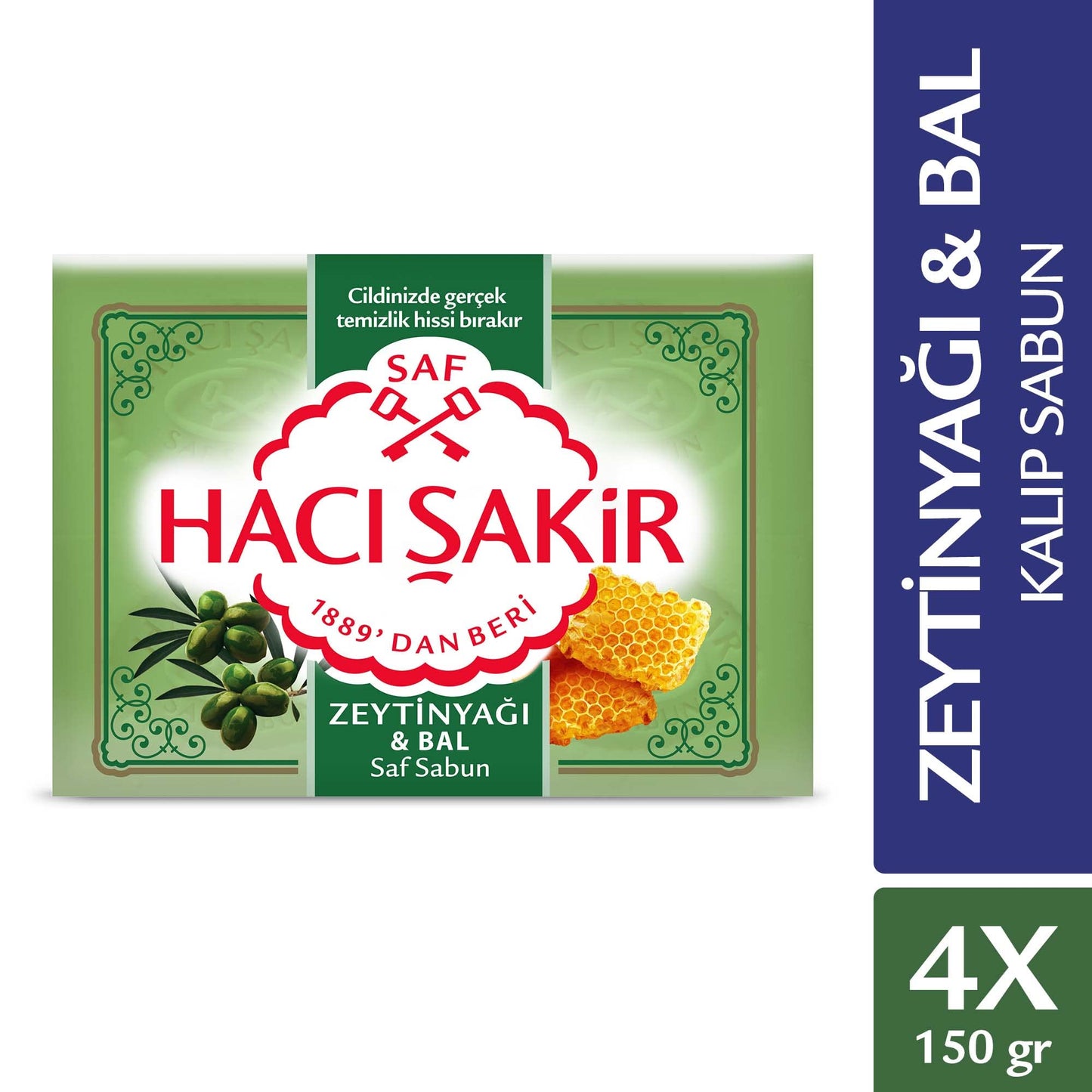 Hacışakir Olive Oil Honey Bath Soap 600 gr