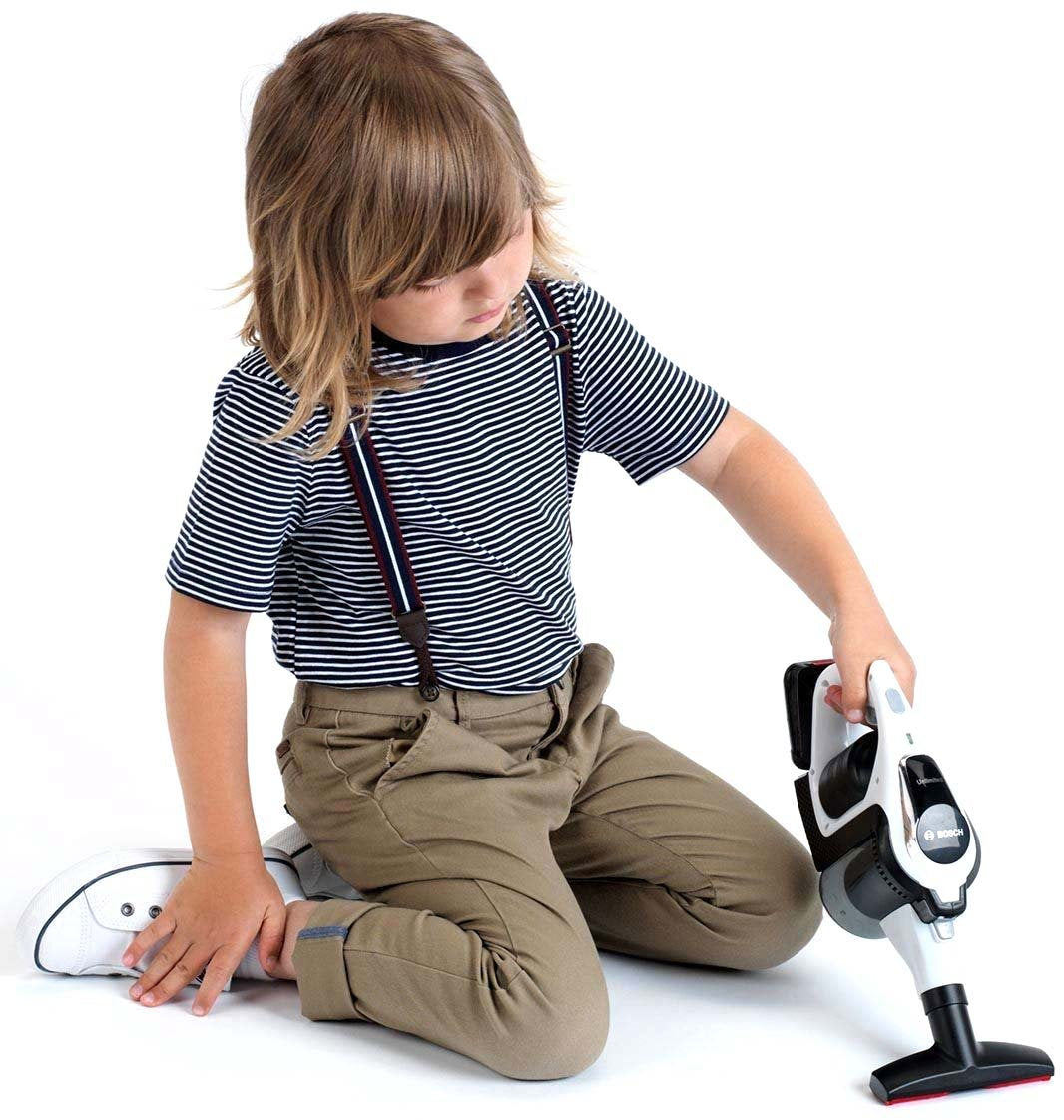 Bosch Toy Vacuum Cleaner with Sound and Light, White