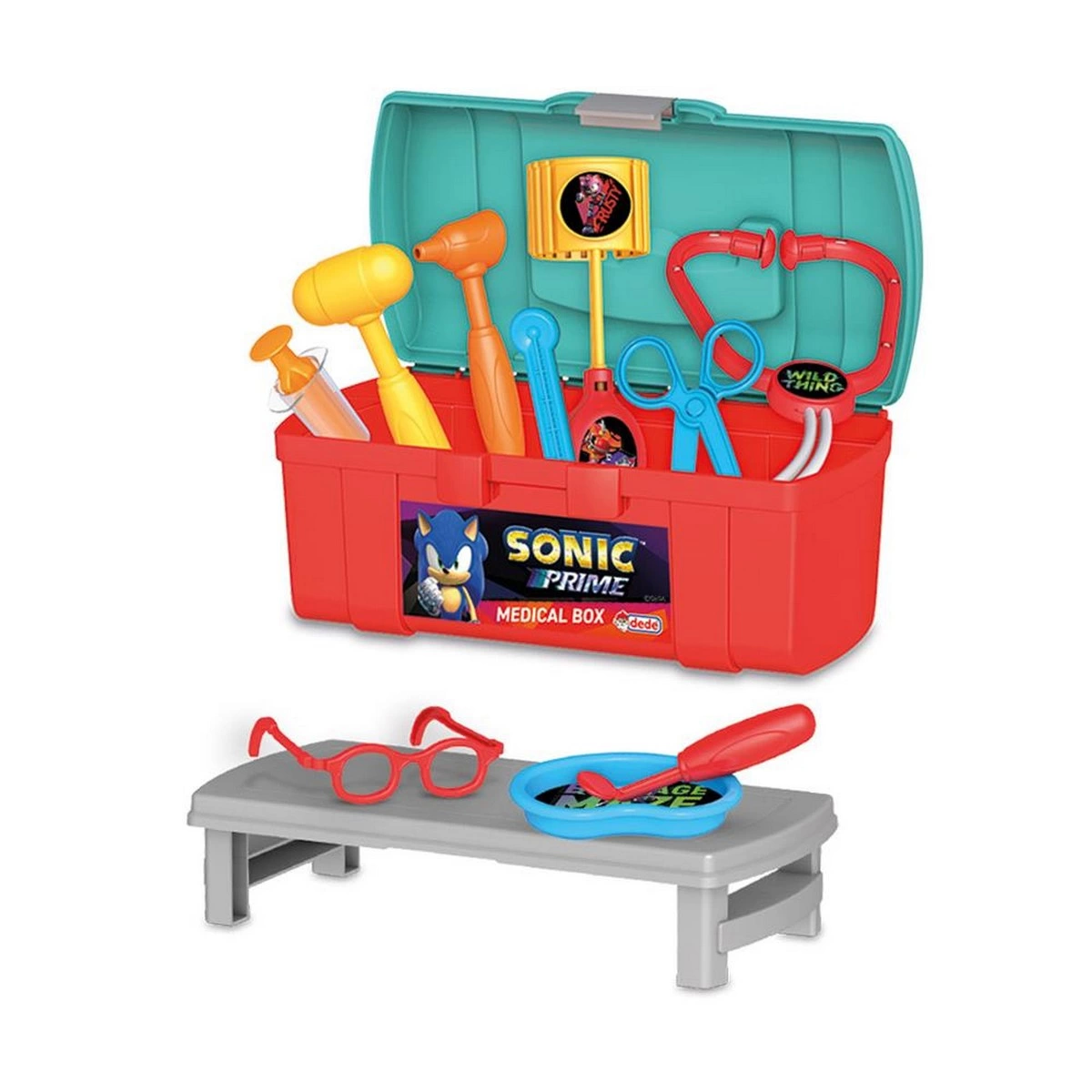 Sonic Prime Doctor Truck Set 12 Pieces