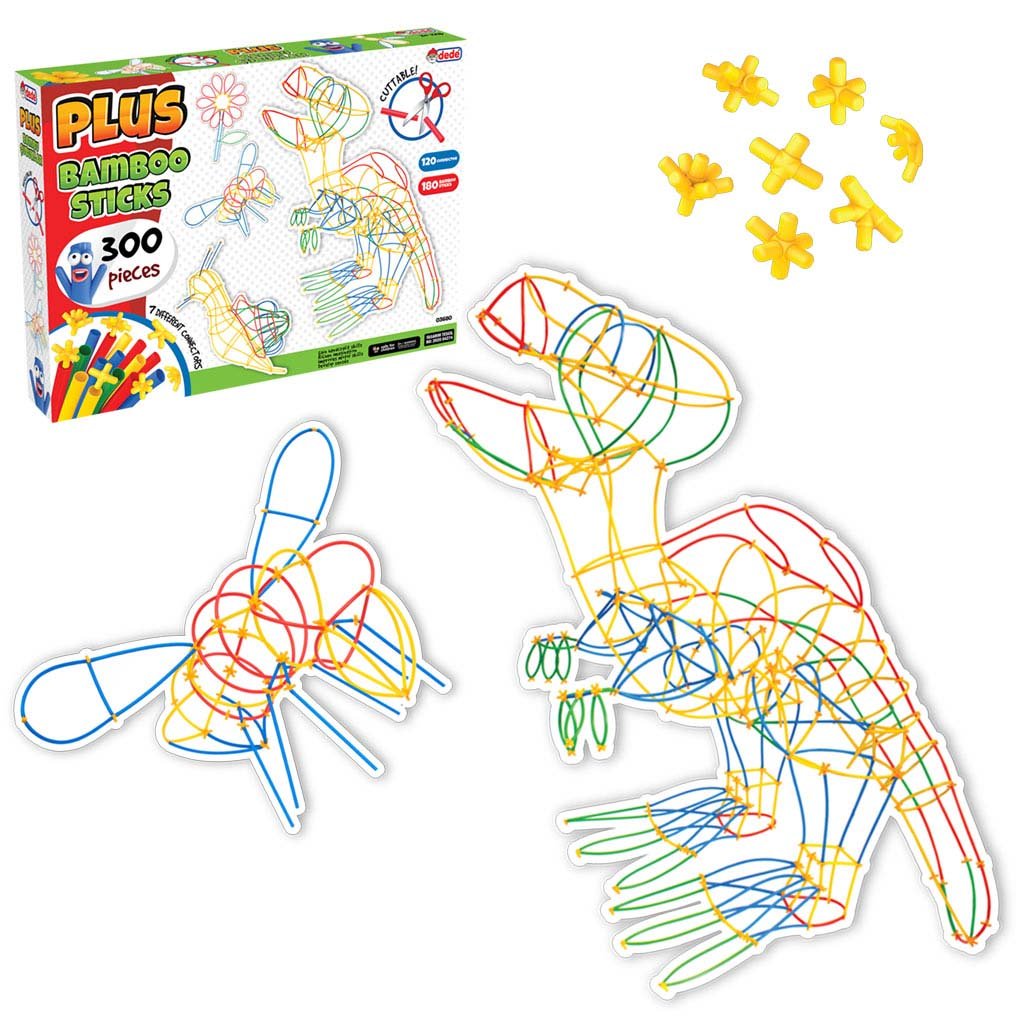 Plus Bamboo Sticks 300 Pieces