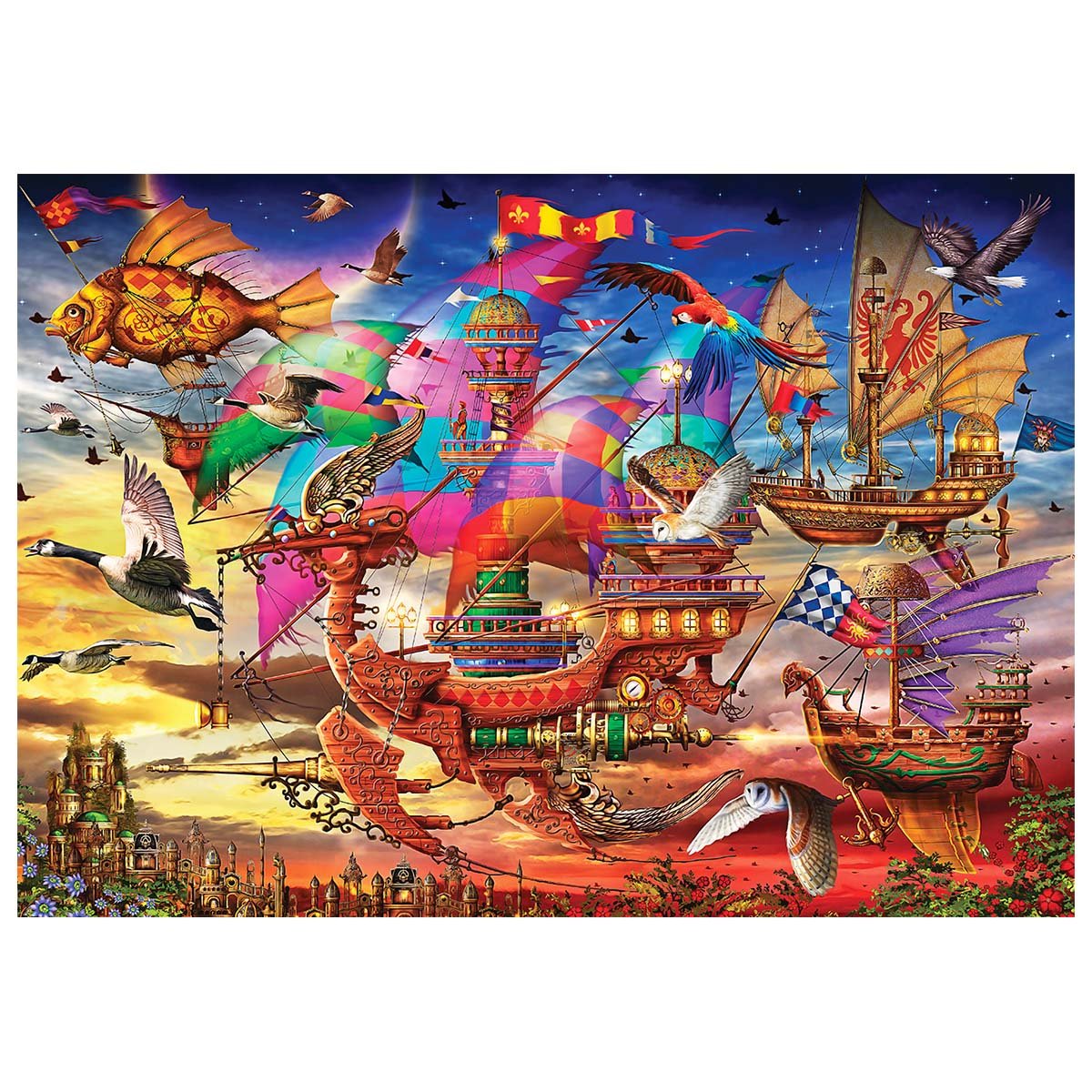 KS The Flight 1000 Piece Puzzle