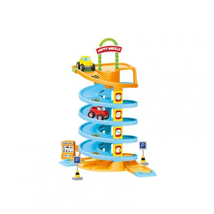 Full 38 Piece Spiral Road Set