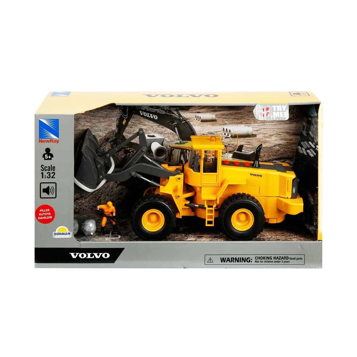Sunman 1:32 Volvo Dozer with Sound and Lights