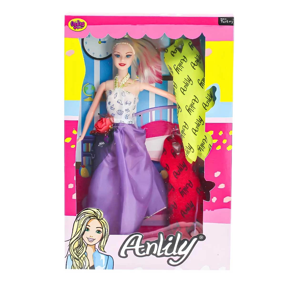 Oydaş Anlily 2 Dressed Doll in Box 2252
