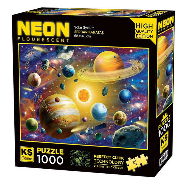 Ks Games Neon Solar System 1000 Pieces 20767
