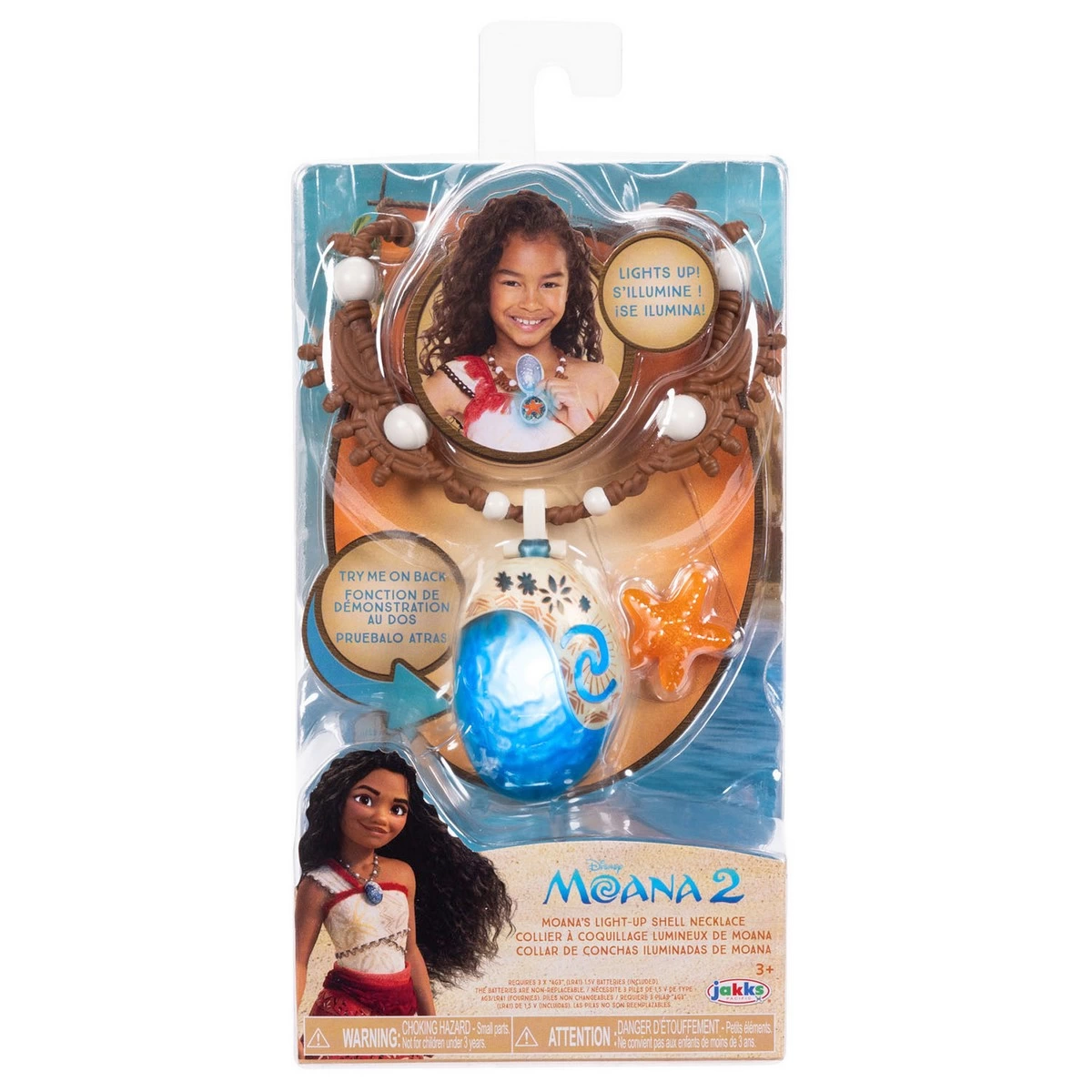 Disney Moana 2 Moana's Light-Up Starfish Necklace