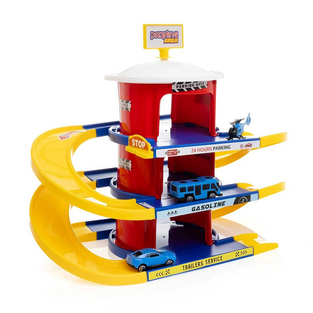 Toyflyer 17 Piece Parking Garage Set