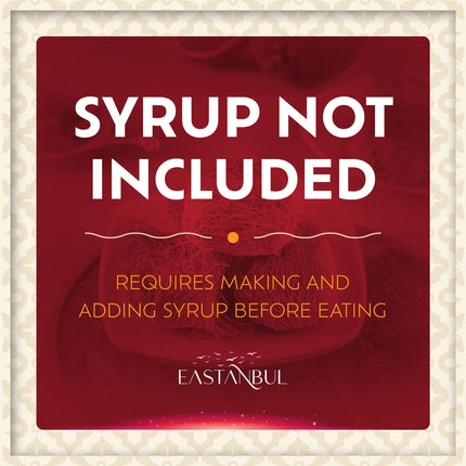 Eastanbul Cup Kataifi Shredded Fillo Dough (Syrup not included) Hand Shaped Kadayif Pastry, Kataifi Cup From Staple Syrup Sweetened Desserts, Ingredient for Dubai Chocolate, Shredded Wheat Cereal 300g