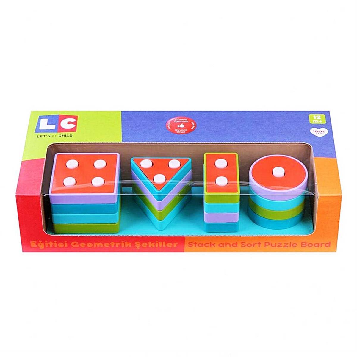 LC Wooden Geometric Shapes Find-Plug
