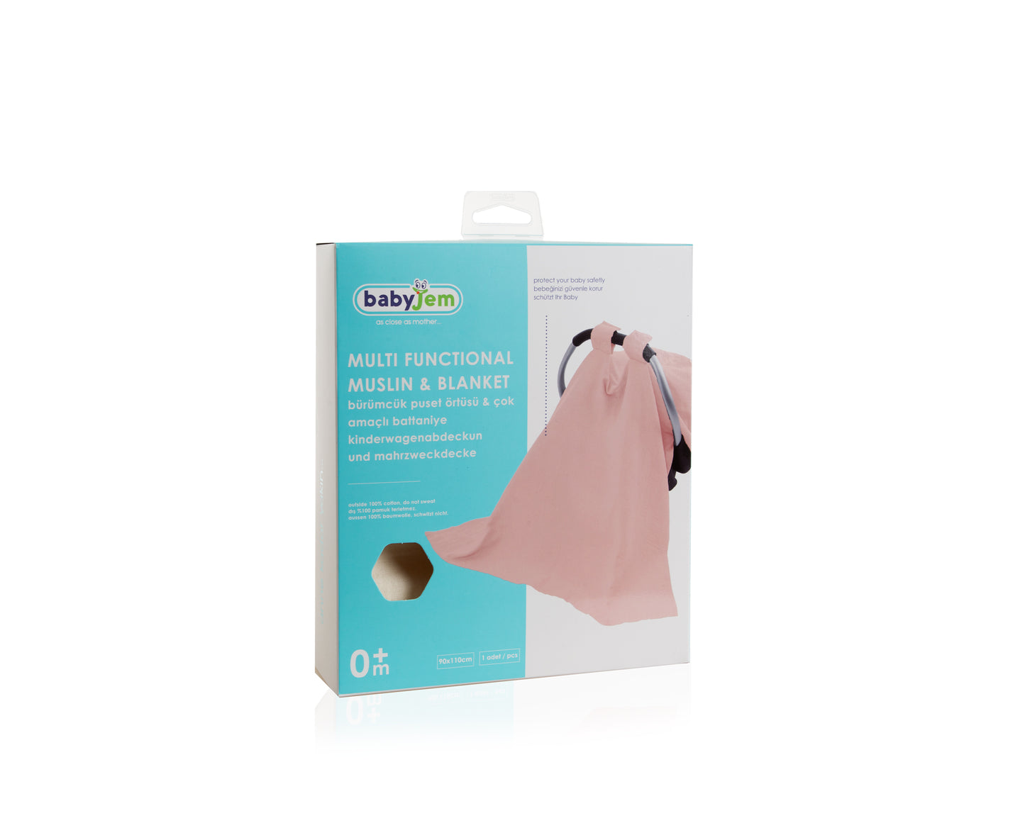 Babyjem muslin carrier cover