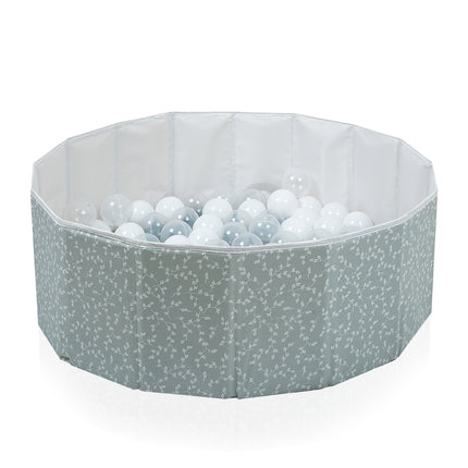 Babyjem foldable ball pool floral pattern (contains 100 balls)