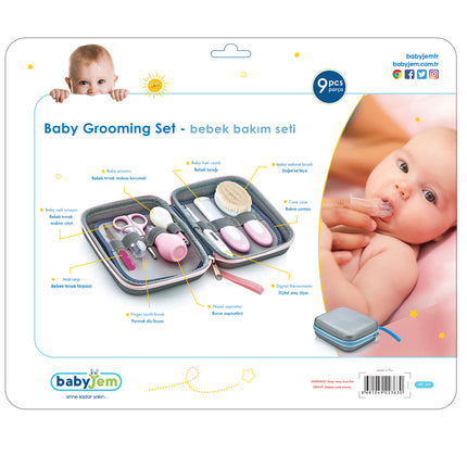 Babyjem baby grooming set 9 pieces