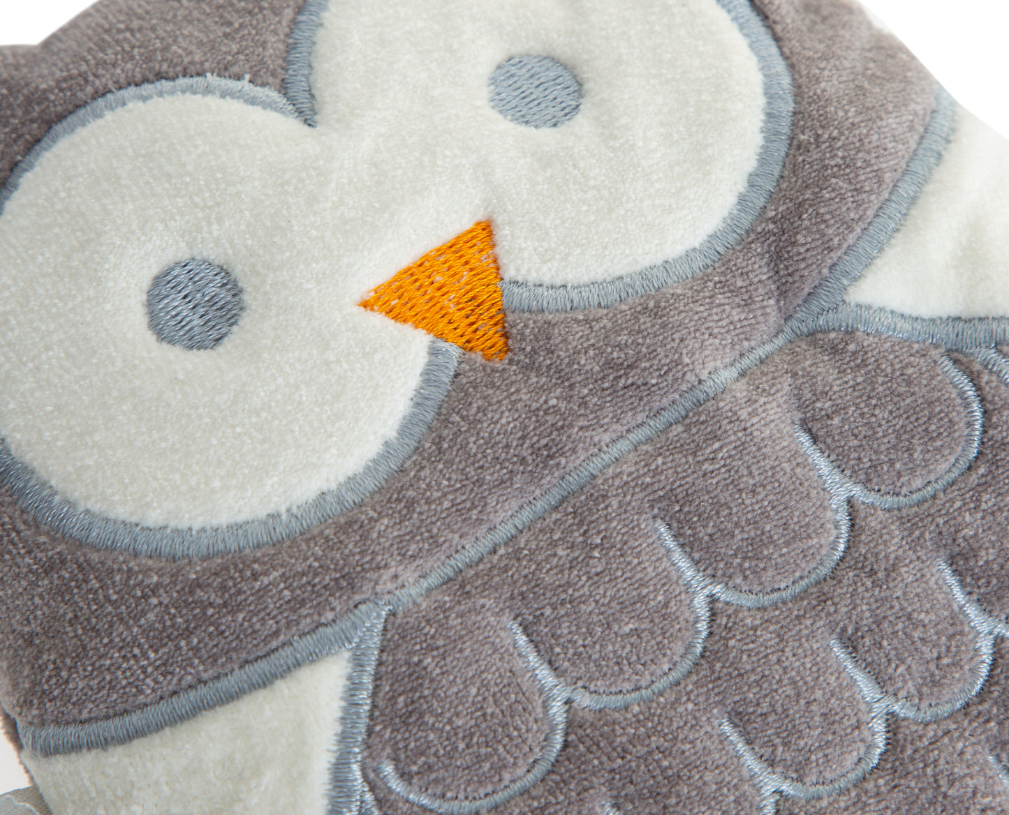 Babyjem velvet colic pillow with cherry core bag owl