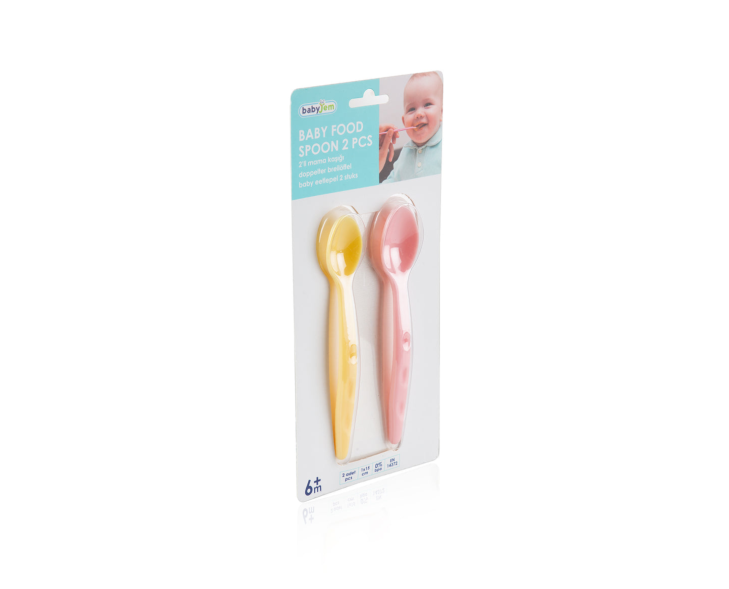Babyjem baby food spoon 2 pieces
