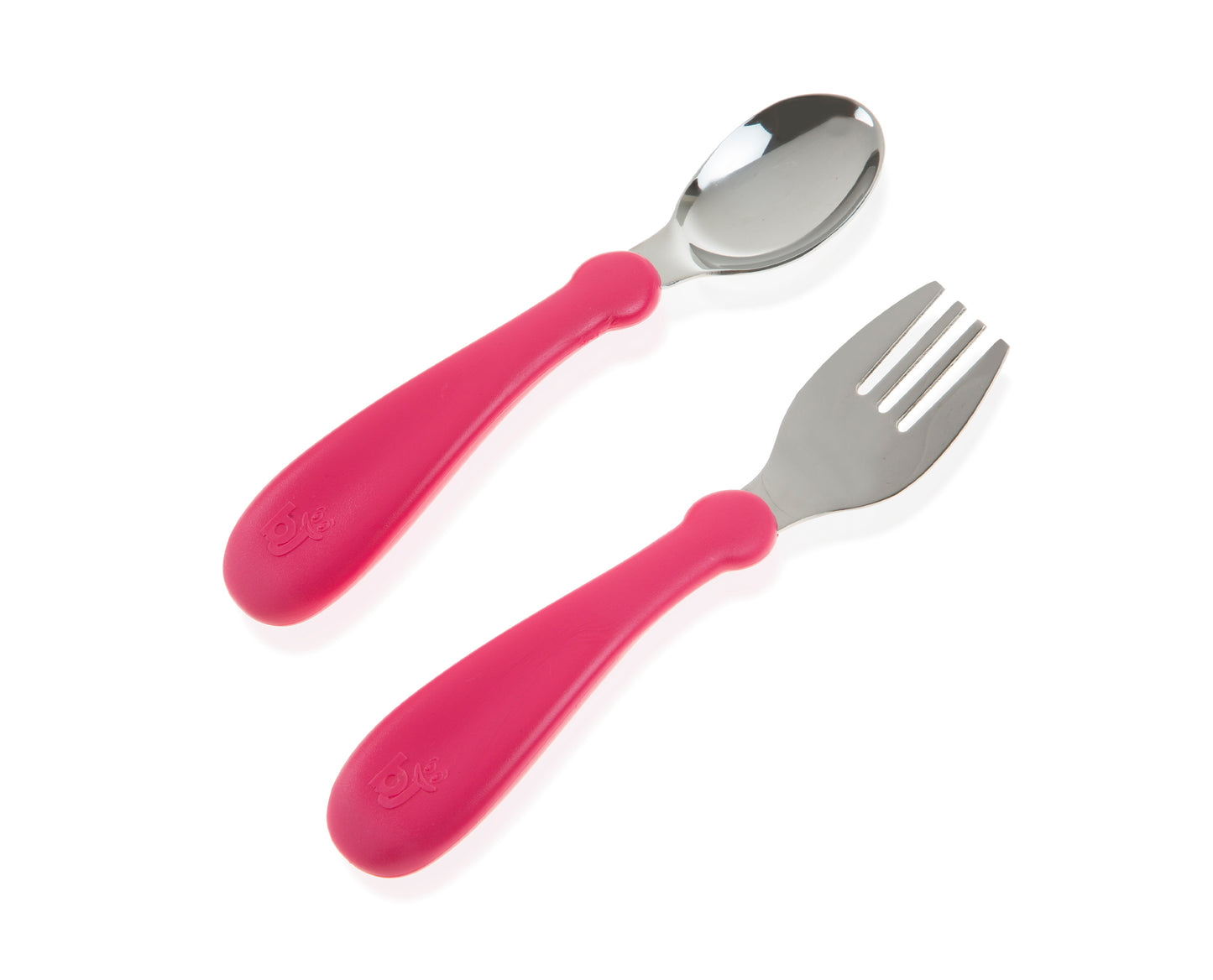 Babyjem steel spoon and fork
