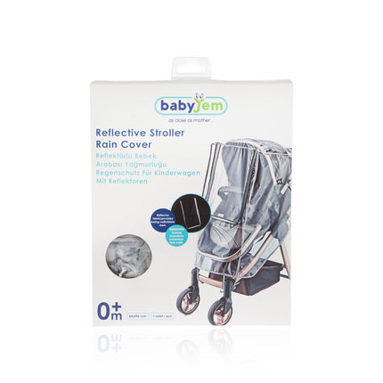 Babyjem rain cover for baby stroller / from reflective material