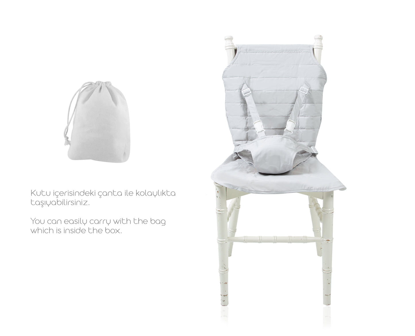 Babyjem portable highchair