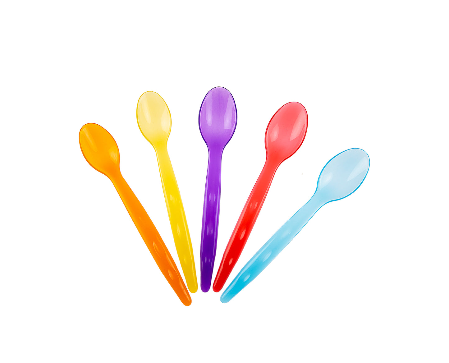Babyjem feeding spoon mixed colors 5 pieces