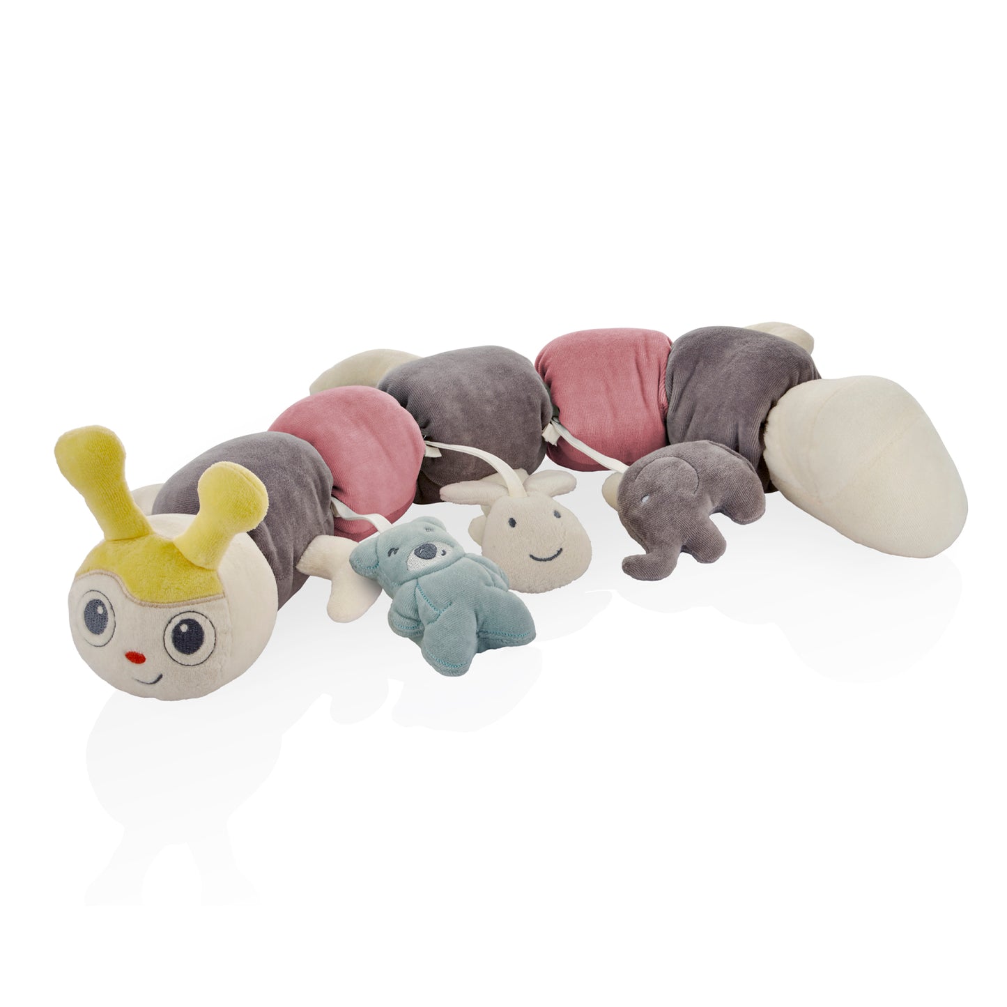 Babyjem velvet catterpillar pillow