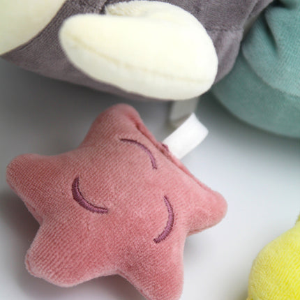 Babyjem velvet catterpillar pillow