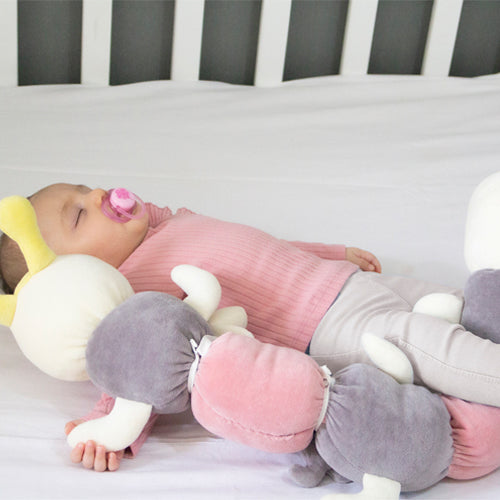 Babyjem velvet catterpillar pillow