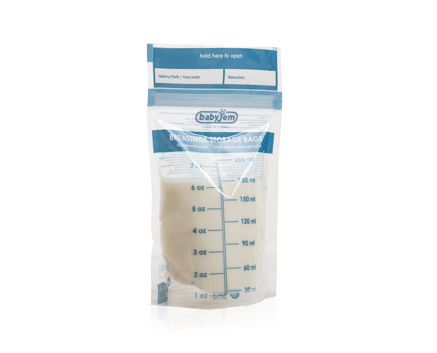 Babyjem breast milk storage bag 7oz (200ml)