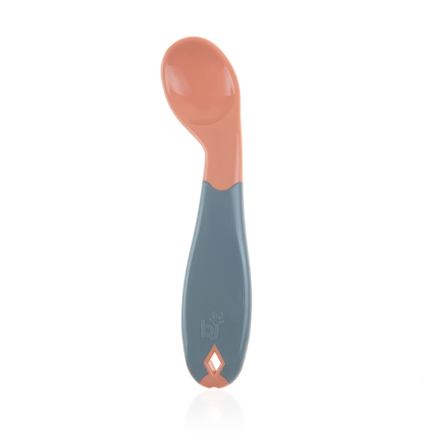 Babyjem plastic angled fork & spoon set