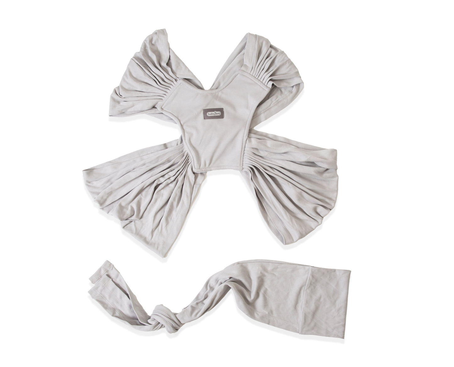 Babyjem baby wrap syling grey