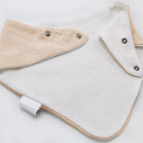 Babyjem muslin bib with teether