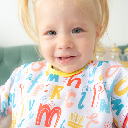 Babyjem blw bib with sleeves