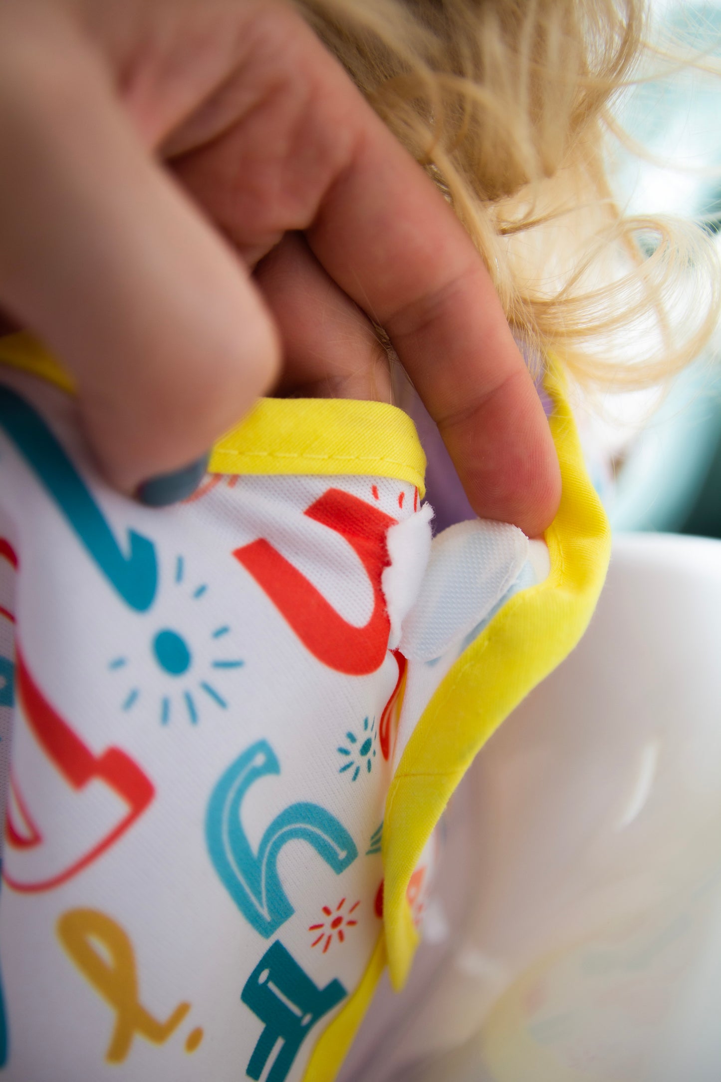 Babyjem blw bib with sleeves