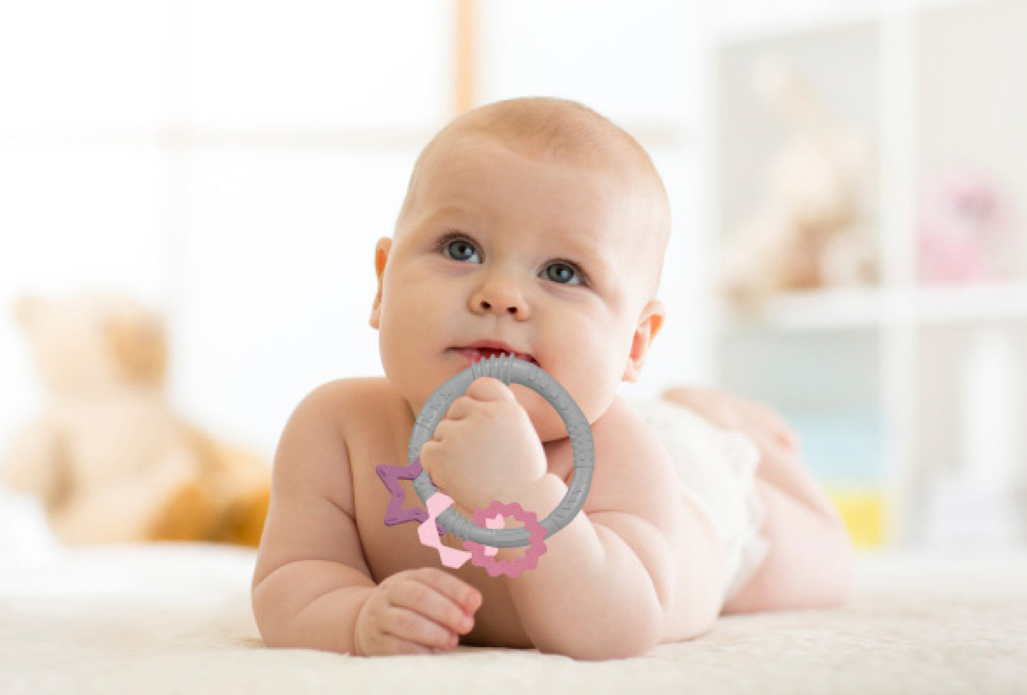Babyjem silicon ring teether