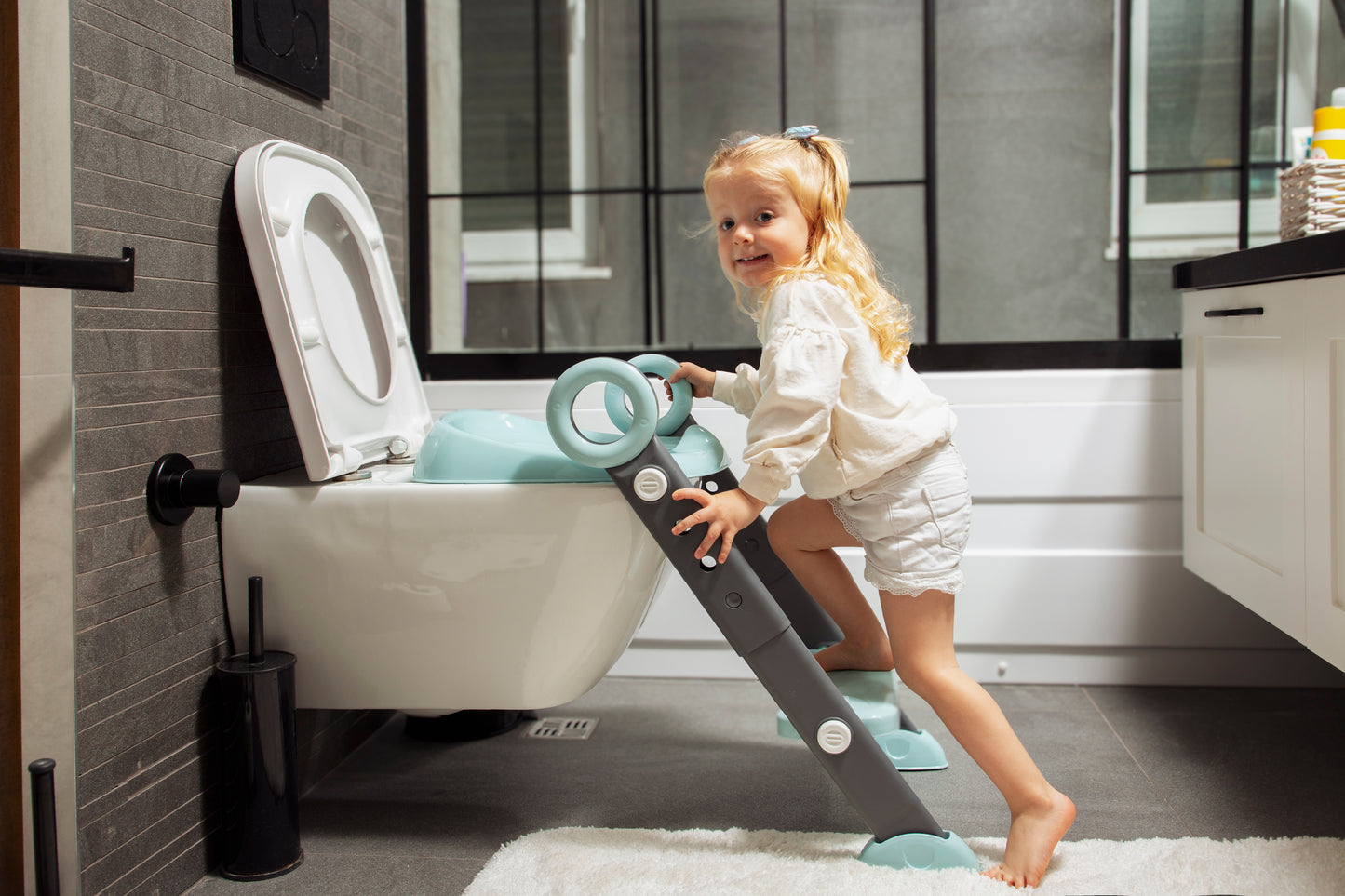 Babyjem step stool toi̇let trai̇ni̇ng