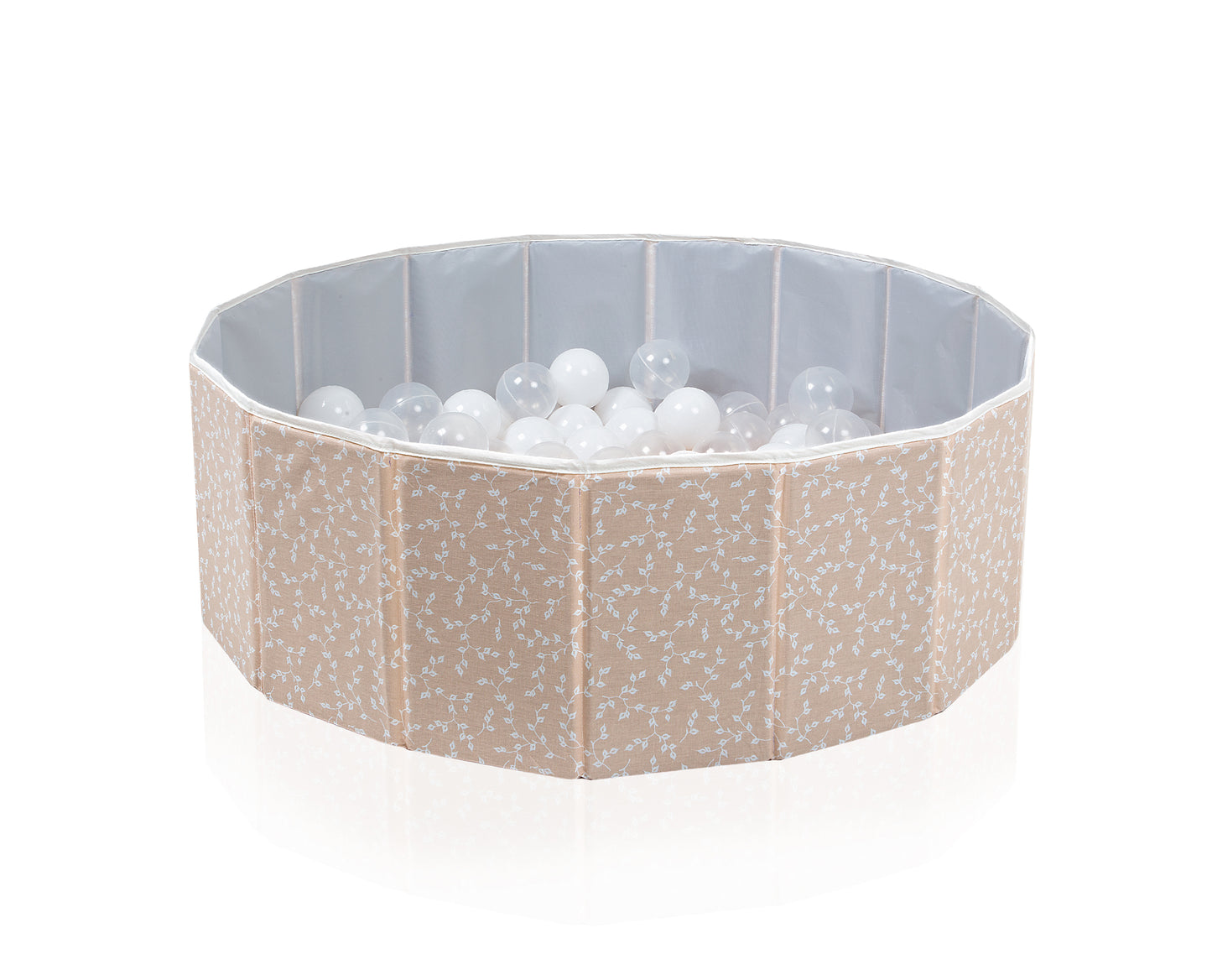 Babyjem foldable ball pool floral pattern (contains 100 balls)