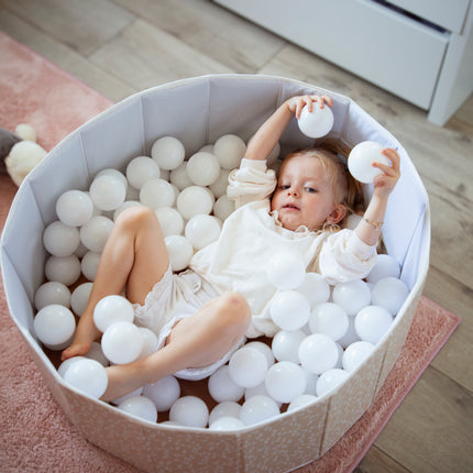 Babyjem foldable ball pool floral pattern (contains 100 balls)