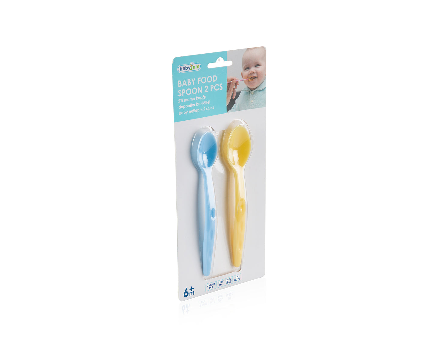 Babyjem baby food spoon 2 pieces