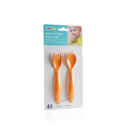 Babyjem baby spoon and fork set